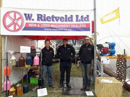 Tom, Adam and Daniel at the 2018 Southern Field Days