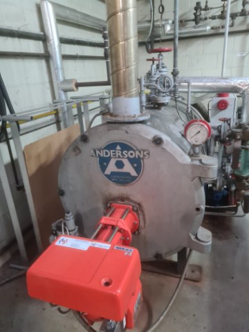 LPG Fired Anderson Steam Boiler