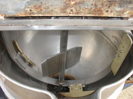 Large Mixer with Jacketed Stainless Steel Bowl
