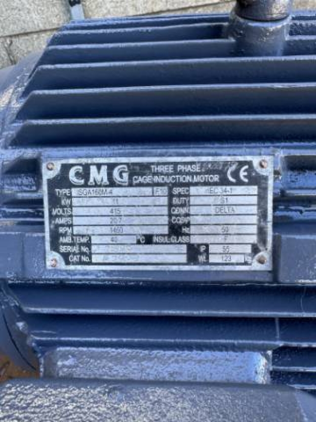 CMG 11KW, 1460 RPM Electric Motor