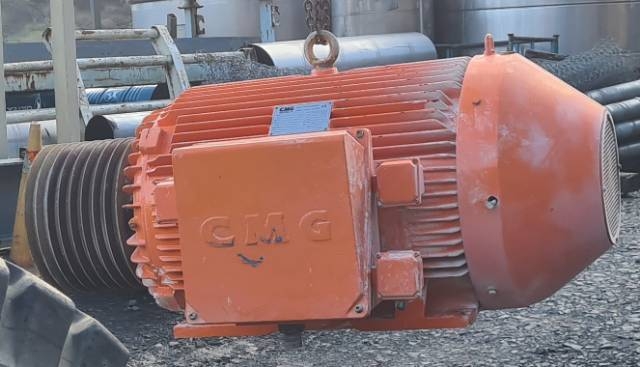 CMG 185Kw, 989 RPM, 6 Pole Electric Motor