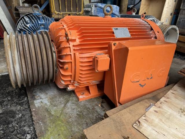 CMG 185Kw, 989 RPM, 6 Pole Electric Motor