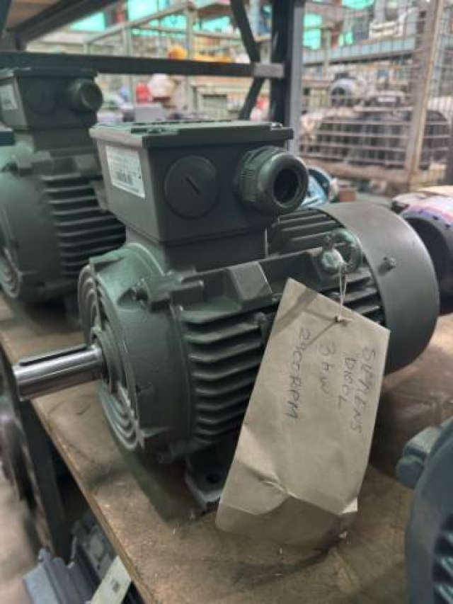 Siemens 3Kw, 2900 RPM 2 Pole Electric Motor