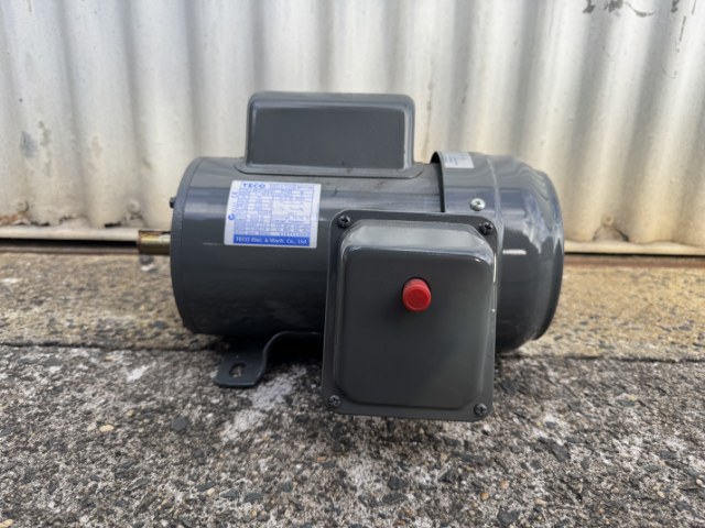 TECO 0.75Kw, 2 Pole Single Phase Electric Motor