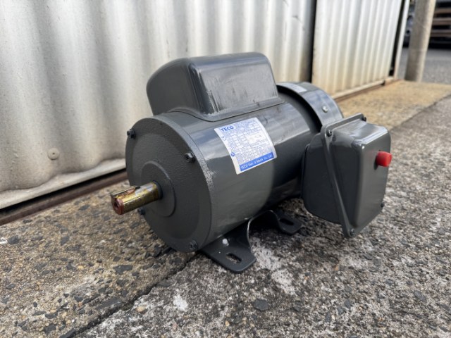TECO 0.75Kw, 2 Pole Single Phase Electric Motor