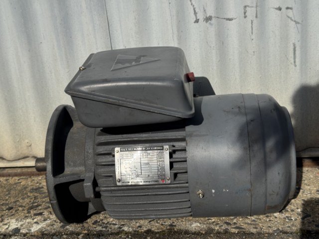 TECO 1.1Kw, 1450 RPM, Flange Only, Single Phase Electric Motor