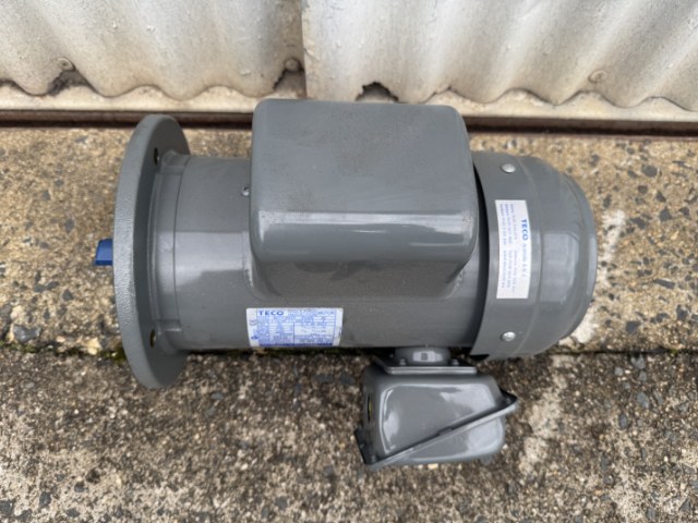 TECO 1.1Kw, 2890 RPM, 2 Pole, Flange Only Single Phase Electric Motor
