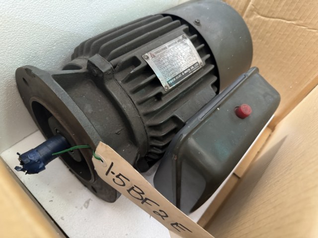 TECO 1.5Kw, 2 Pole, Foot/Flange, Single Phase Electric Motor