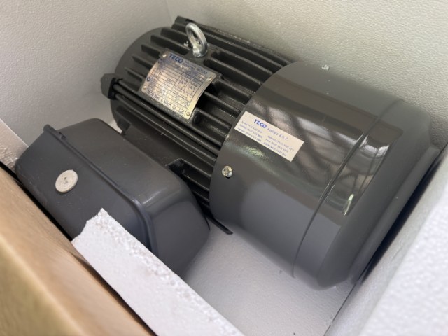 TECO 3Kw, 4 Pole, Single Phase Electric Motor