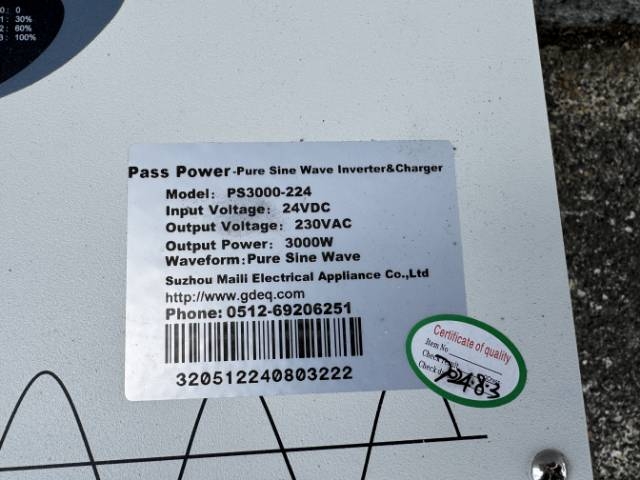 3000 KW, SineWave Combined Inverter and Charger