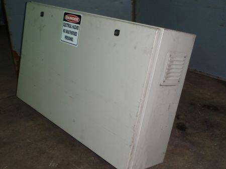 Electrical cabinet Side view