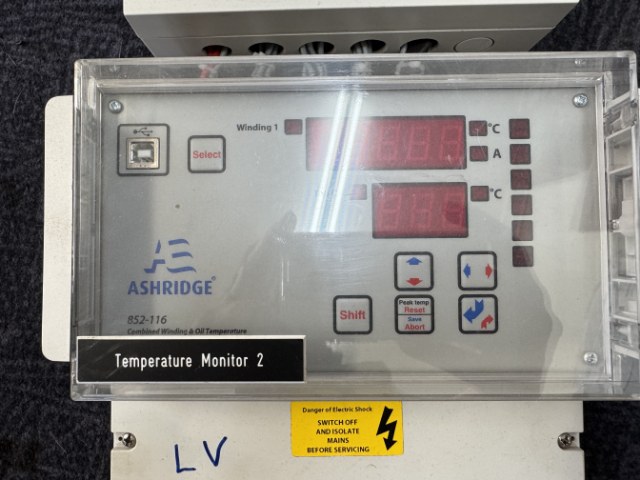 Ashridge Winding and Oil Temperature Indicators