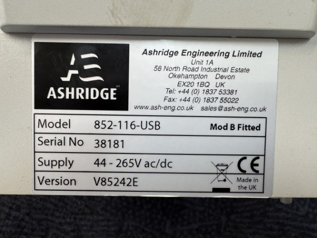 Ashridge Winding and Oil Temperature Indicators