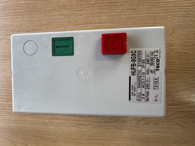 4Kw, 240V DOL Starter