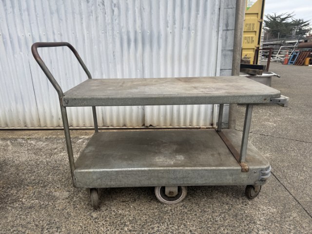 Galvanized Trolley