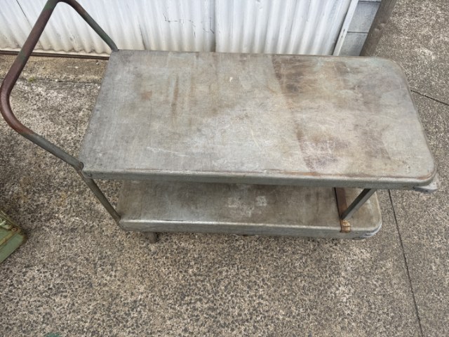 Galvanized Trolley