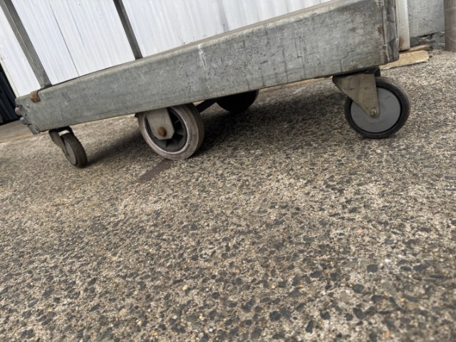 Galvanized Trolley