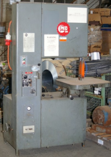 Grob band saw front view