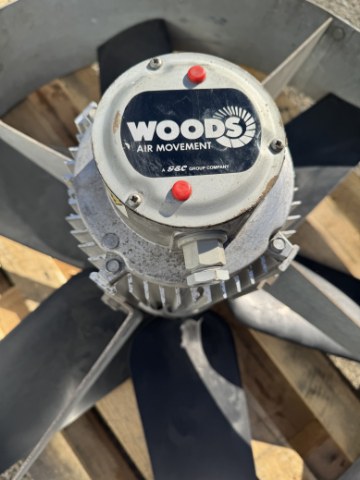 900mm Diameter, 2.4Kw Woods Fan