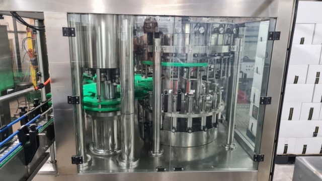 Bottle Filling, Capping and Labelling Line