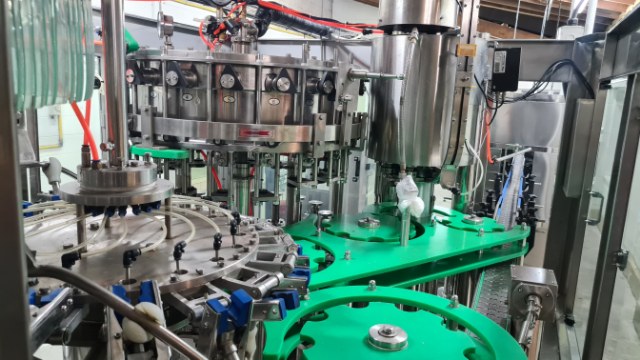Bottle Filling, Capping and Labelling Line