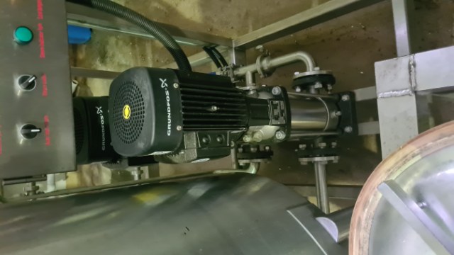 Stainless Steel Pasteurising Plant