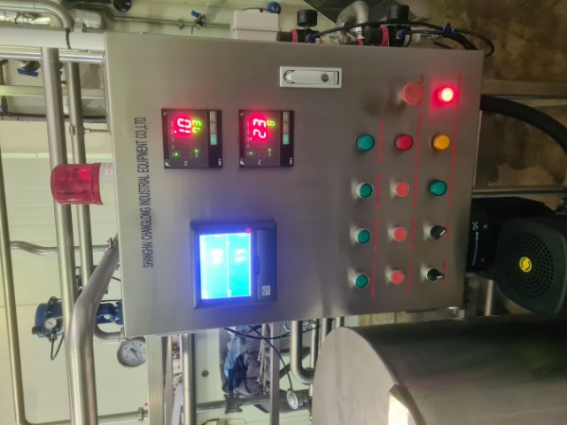 Stainless Steel Pasteurising Plant