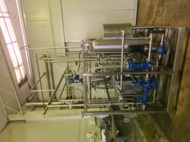 Stainless Steel Pasteurising Plant
