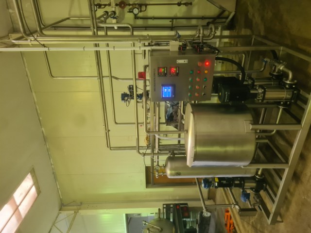 Stainless Steel Pasteurising Plant