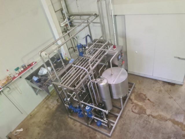 Stainless Steel Pasteurising Plant