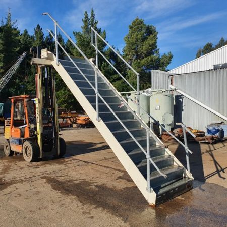 All Steel Fabricated Stairs