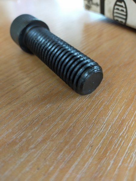 5/8 15mm Socket Cap Screw, 2 UNC Bolts