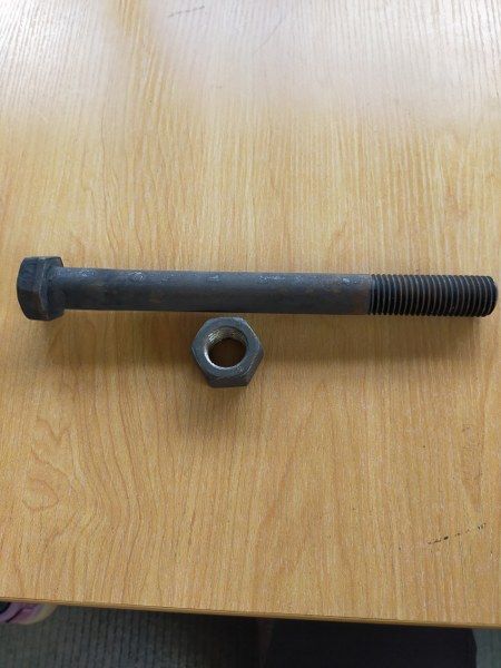 7/8 9" High Tensile Imperial UNC Bolts & Nuts