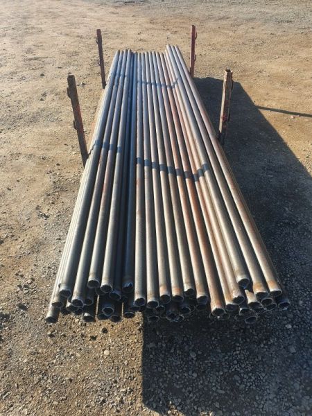 50mm ID x 57.2mm OD Black Pipe