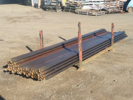 50mm ID x 57.2mm OD Black Pipe