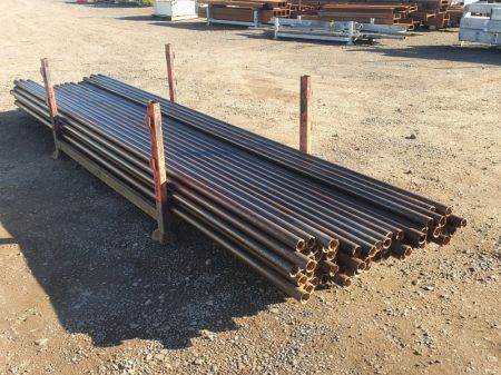 50mm ID x 57.2mm OD Black Pipe
