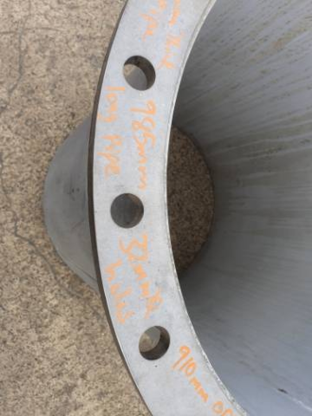 750 NB Stainless Steel Pipe and Flange