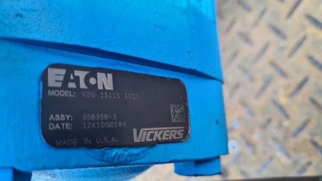 Eaton V20 Hydraulic Vane pump and 7.5Kw Motor