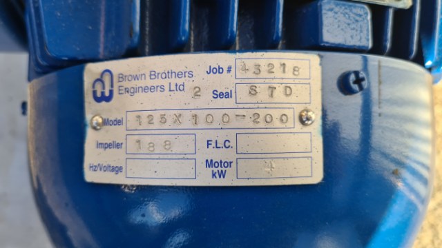 Goulds 4Kw Pumps (New)