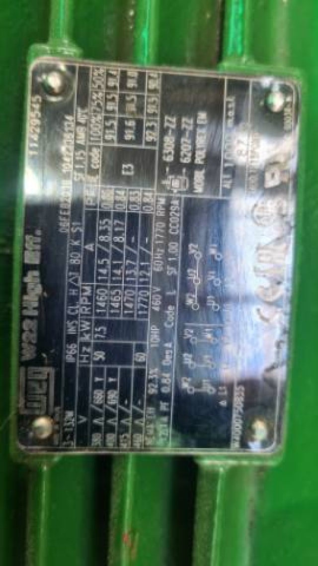 WEG / Alfa Laval MR200 Liquid Ring Pump