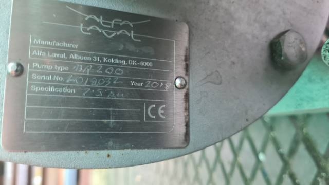 WEG / Alfa Laval MR200 Liquid Ring Pump