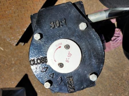 10" Butterfly Valve complete with Handwheel (BRAND NEW)