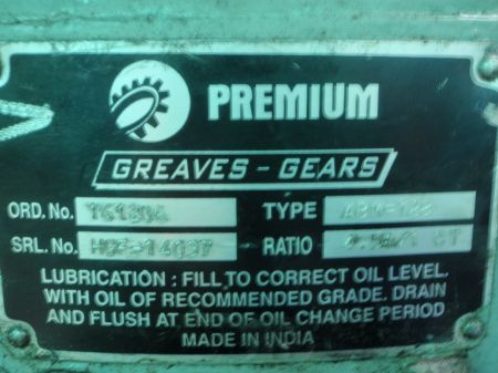 Premium Greaves gearbox