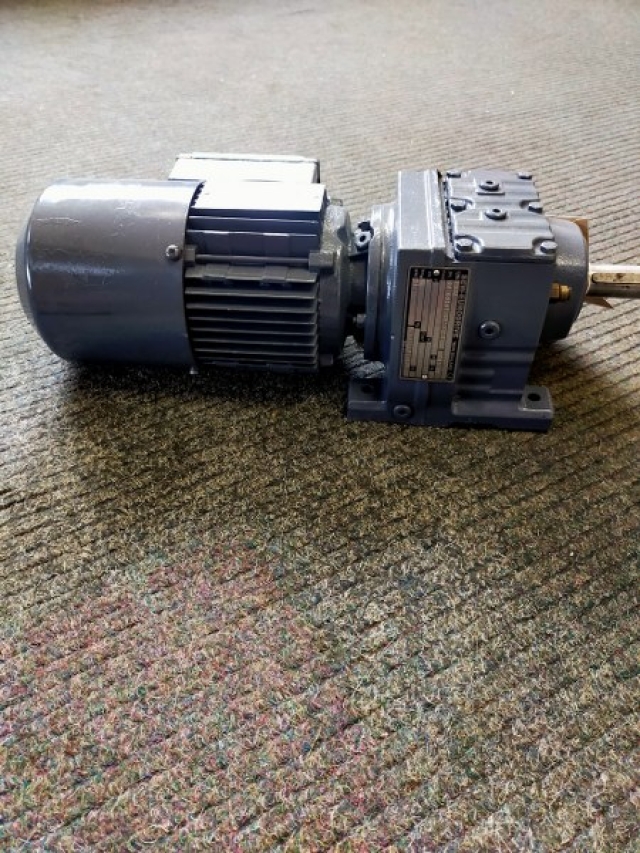 SEW 0.37Kw, 104 Rpm Geared Motor with Brake Unit.