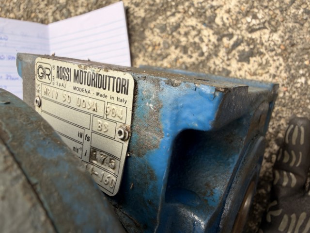 TECO 0.18Kw, 7.65 RPM, Geared Motor