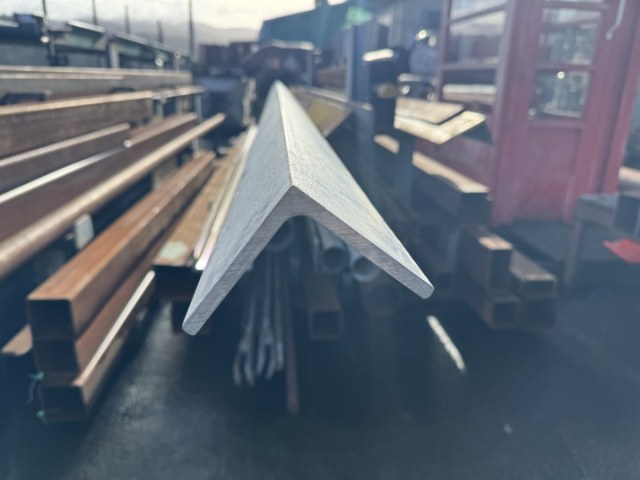 Brand New 90 x 90 x 8 Hot Dipped Galvanized Angle Iron - Per Metre