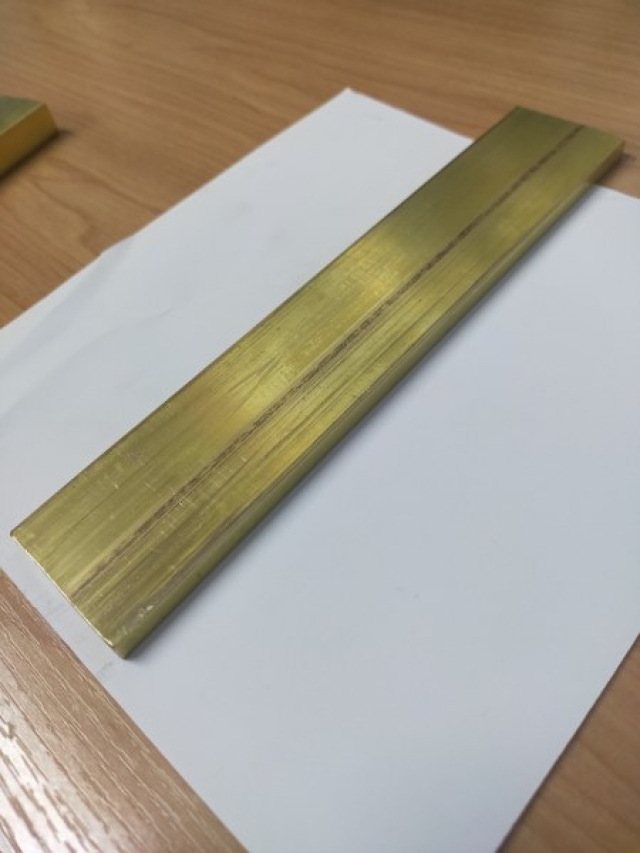 Brass Flat Bar - 1.5 Inch x 1/4 Inch