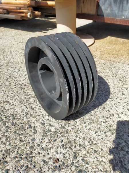 325mm Diameter, C Section, 5 Groove Pulley (BRAND NEW)