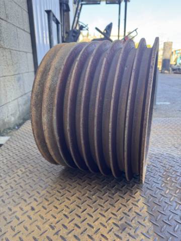 8 Groove D Section Pulley