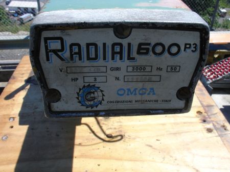 OMGA 600 P3 Radial Arm Saw